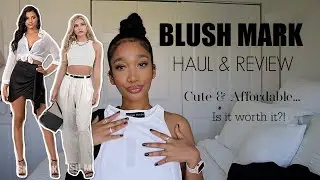 BLUSH MARK TRY-ON HAUL & REVIEW | SUPER AFFORDABLE CLOTHING | $17 & UNDER | TASHAY SIRJUE