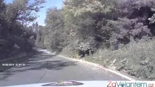 Obecní policie Vestec - podezření z vjetí do zákazu vjezdu