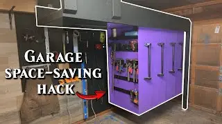 DIY Storage for under $500 (over 20' of wall space in 6')