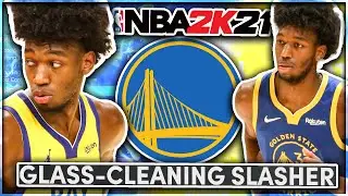 JAMES WISEMAN EXACT BUILD NBA 2K21 NEXT GEN! BEST GLASS-CLEANING SLASHER BUILD!