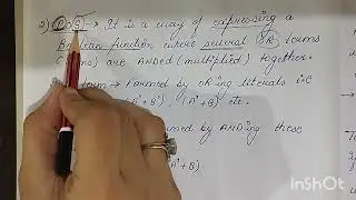 POS expressions in digital electronics !!