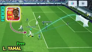 Lamine Yamal Free Card Review & Training Guide | efootball 2024 mobile