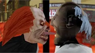 Granny vs Clown vs Evil Nun funny animation part 53