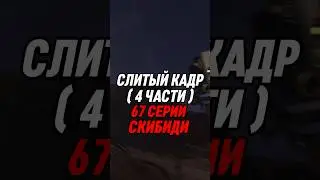 СЛИТЫЙ КАДР 4 ЧАСТИ 67 СЕРИИ СКИБИДИ 