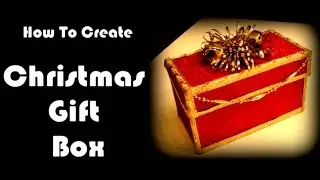 DIY: Recycle Old Detergent Box to Christmas Gift Box / How To