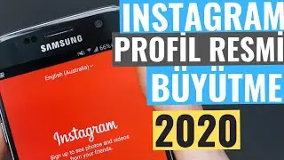 INSTAGRAM PP BÜYÜTME  - PROGRAMSIZ ve BASİT