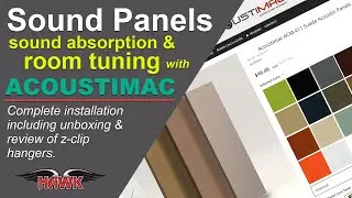 Sound Panel Installation and Room Tuning with Acoustimac
