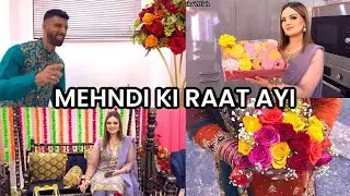 CELEBRATIONS BEGIN | MEHNDI KI RAAT AYI DULHAN KEH SAATH.