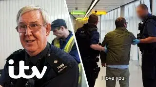Border Police Escort a Drunk Passenger Off a Plane! | Heathrow: Britain's Busiest Airport | ITV
