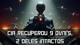 CIA recuperou 9 OVNI's, 2 deles intactos (2023)
