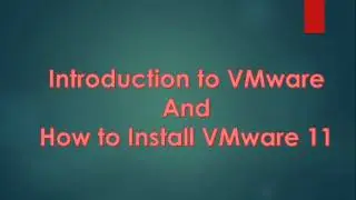01 CentOS 7 - Linux Training Introduction and How to Install VMware Workstation 11