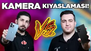 iPhone 13 Pro Max vs Samsung Galaxy S22 Ultra Kamera Testi!