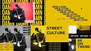 Street wear promo  | After Effects template