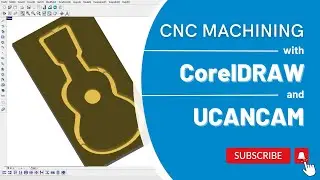 4 Steps to Convert CorelDRAW DXF to CNC Code using UCANCAM