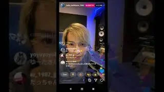 Keita Tachibana 橘 慶太 Sky-Hi instagram live 05/07/2020