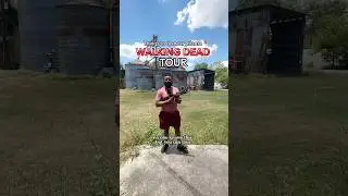 The WALKING DEAD tour #thewalkingdead #zombiesurvival #rickgrimes #tour