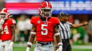 Kelee Ringo (Georgia CB) vs Oregon 2022