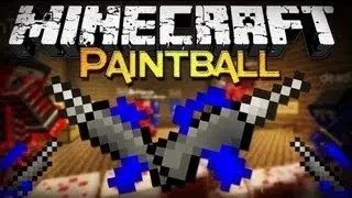 Minecraft: PAINTBALL WARFARE!!! w/ Ryan and Vince