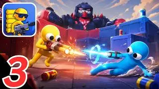 Gun Rush Shooting Battle Gameplay Walkthrough - Gun Rush: Combat Strike (iOS, Android)