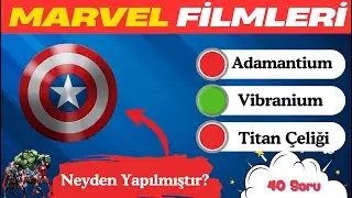 Sadece Gerçek MARVEL Hayranlarının Bileceği Sorular 🦸‍♂🍿🎥 / 40 Soruluk Test
