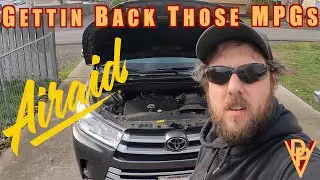 Airaid Intake Install on a Toyota Highlander
