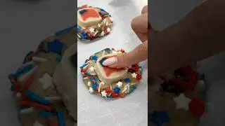 red, white, and blue cookies 🇺🇸🍪 