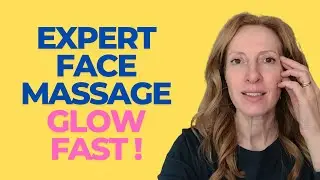 Expert Lymphatic Drainage Face Massage 💆‍♀️ | Reduce Puffiness & Boost Glow Fast!