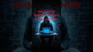 Hack Your Battery Health using python 