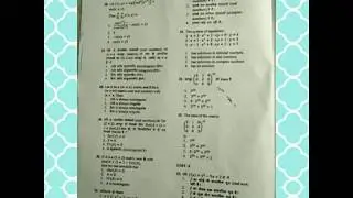 CSIR UGC net mathematics questions paper June 2018