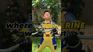 The One where WOLVERINE works out #disneyplus #marvel #disney #mcuwolverine