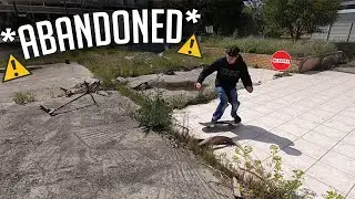 Riding an Abandoned Street Spot  **No Entry**