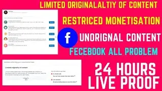 How To Remove Restricted Monetization 2023 || Unoriginal Of Content And Limited originality Problem