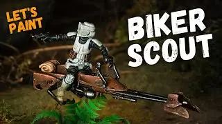 Let's Paint Star Wars Legion Scout Bikers | Step-by-Step Painting Guide!