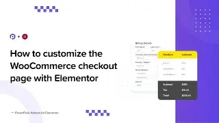 How to customize the WooCommerce Checkout page with Elementor | Detailed Tutorial