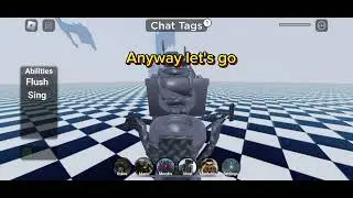 How to get glitch toilet badge in skibidi toilet rp