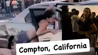 Biggest Water Balloon fight Compton,CA￼