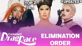 Canada's Drag Race S5 *UPDATED* Elimination Order & Top 2 - RuPaul's Drag Race