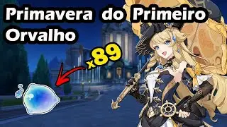 Rota de farm primavera do primeiro orvalho - Genshin Impact [ Spring of the first dewdrop ]