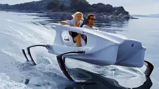 Quadrofoil - первый персональный электро гидроцикл на подводных крыльях