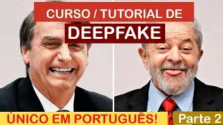 Tutorial de #DeepFake com Faceswap (em Português) para Iniciantes: Parte 2 de 4