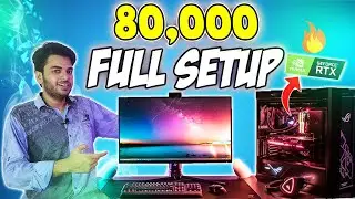80000 Full Setup PC Build | Full PC Setup Under 80000 | 80k Full Gaming Setup Build