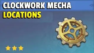 Clockwork Meka LOCATIONS | Fontaine| Genshin Impact