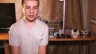 Юный робототехник Михаил Фурсин