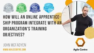 How will an online apprenticeship program integrate with an organization's training objectives?