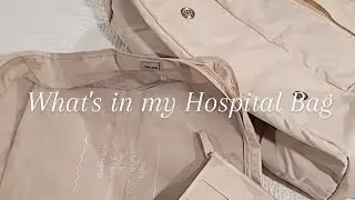 What's in my Hospital Bag | Labor & Delivery #pregnancy #hospitalbag