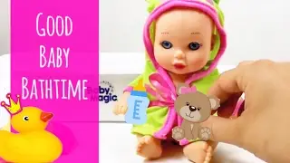 Learn Colors Babydoll Playing Time DIY Bathtime WIth Mommy