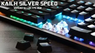 Kailh Silver Speed switchevi na HyperX ALLOY FPS RGB