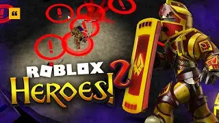 PLAYING ROBLOX 'HEROES! 2' WITH THE CREATOR! | POG:R