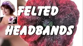 Felted headbands