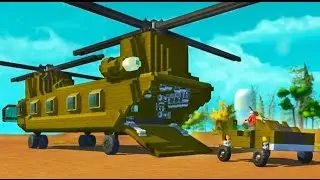 EPIC CARGOBOB IN SCRAP MECHANIC AND THE RACE VS COW !! XDD SCRAP MECHANIC Makiman